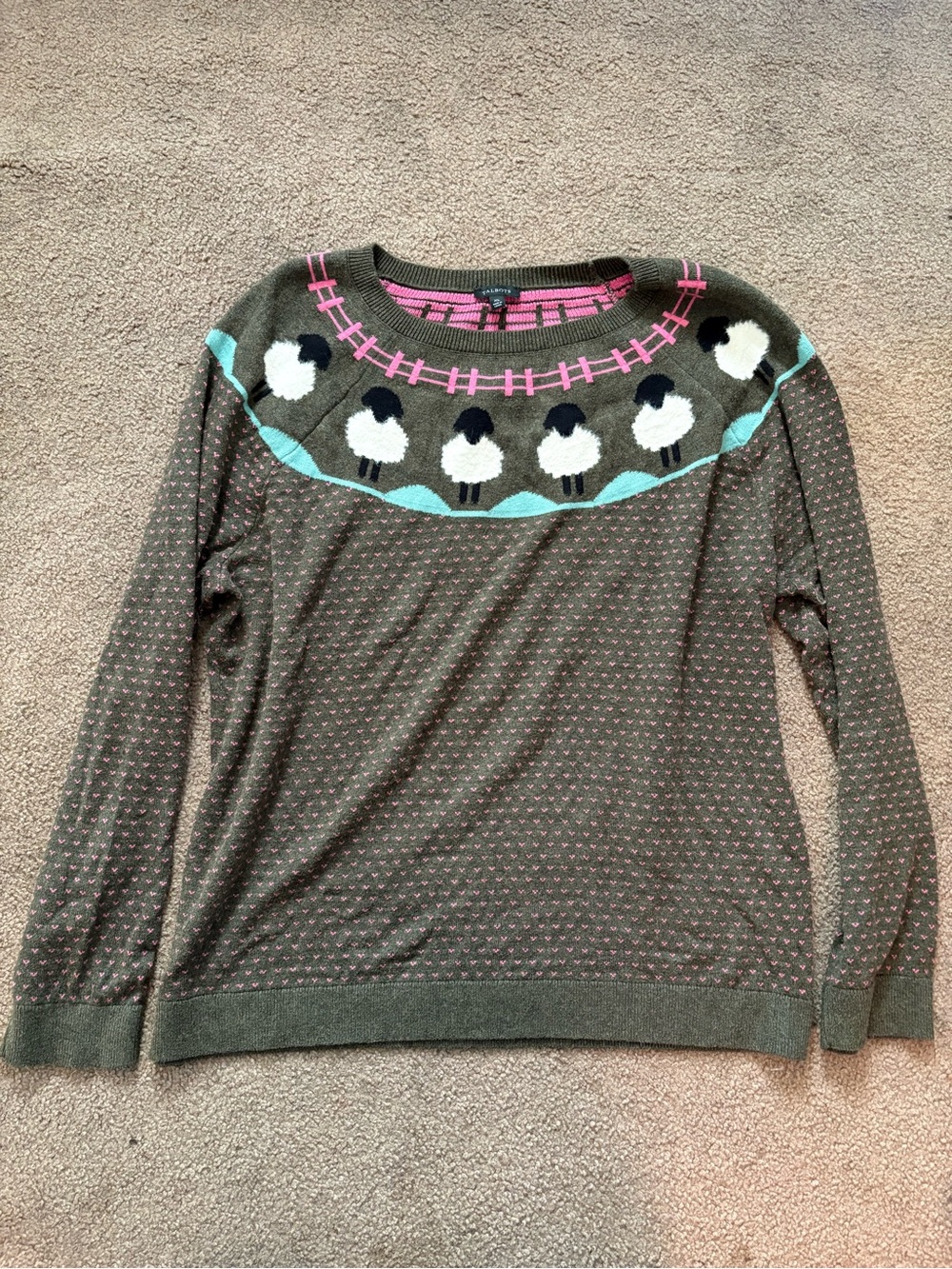 SHEEP CREWNECK PULLOVER Sweater
